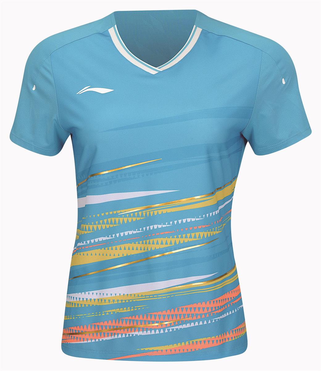 Damen Wettkampfshirt "International Teams SPEED" - hellblau - AAYT576-5