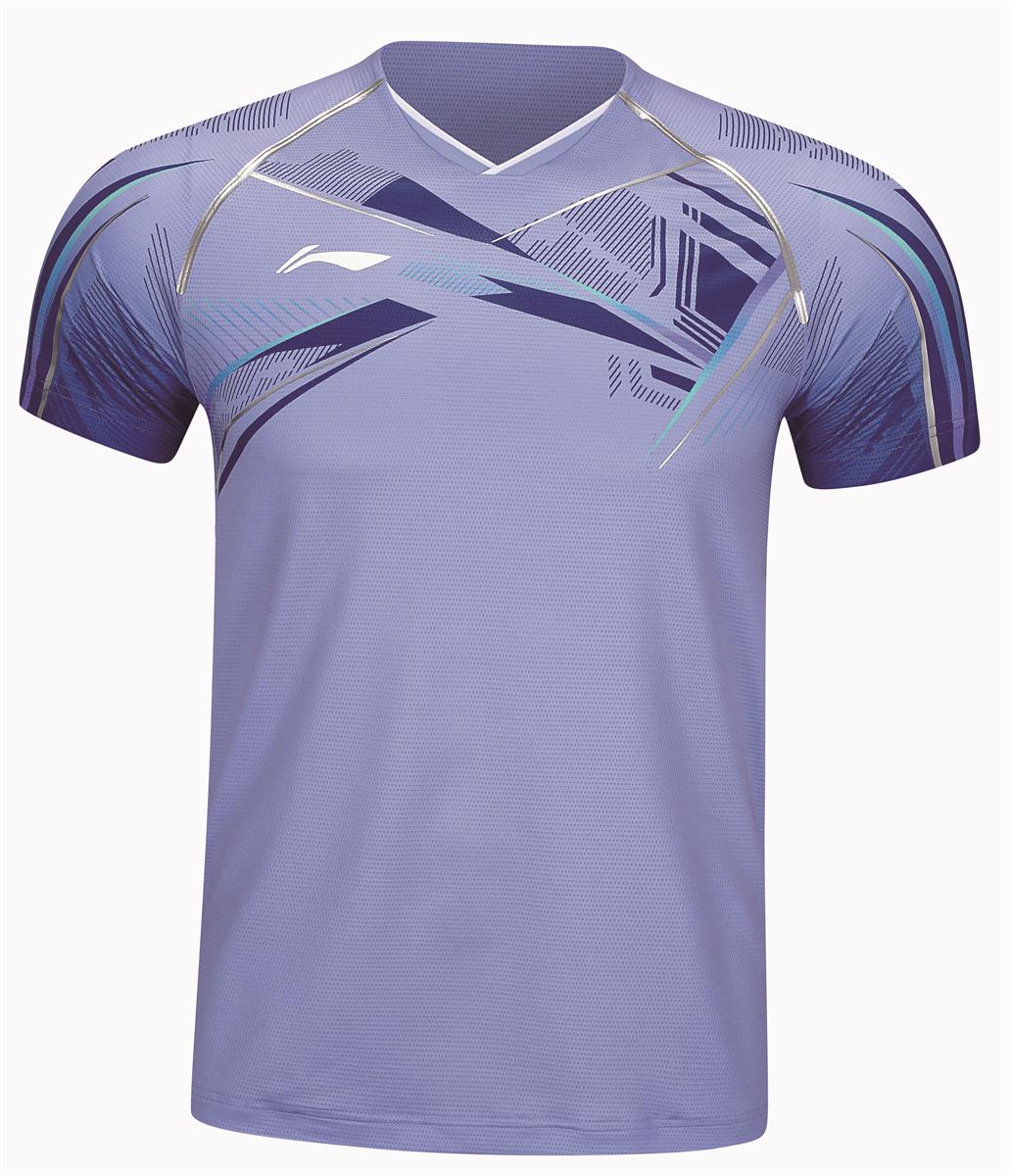 Men Competition Sports Shirt "International Players" Glacier - lilac - AAYT579-7