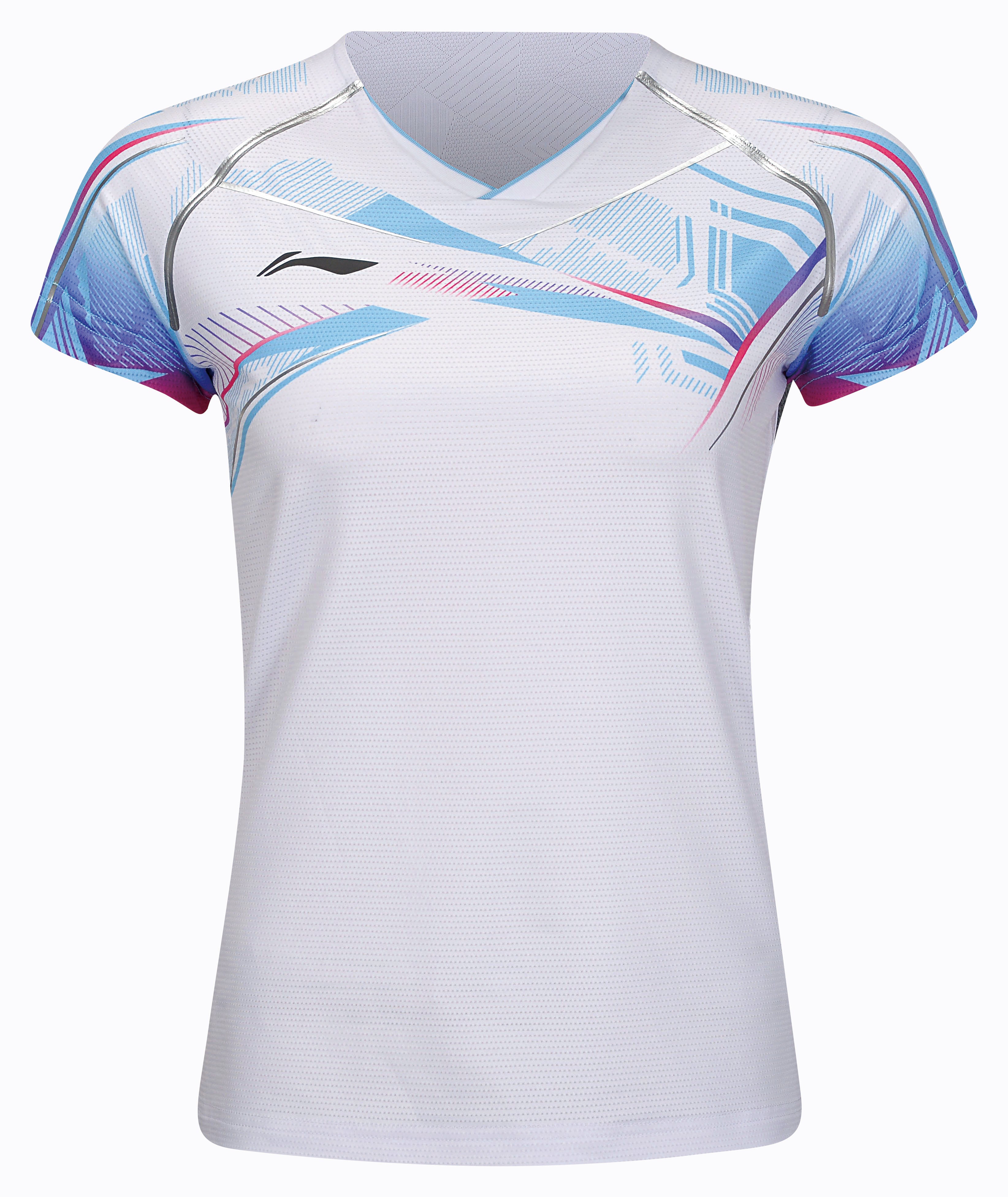 Damen Sportshirt "International Players" Glacier - weiß - AAYT580-1