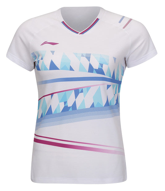 Damen Wettkampfshirt "International  Players PUSH" - weiß - AAYU132-2