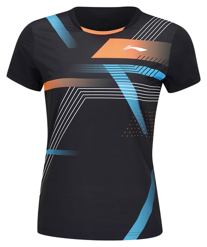 Damen Wettkampfshirt  "China Teams FAST" - schwarz - AAYU138-1