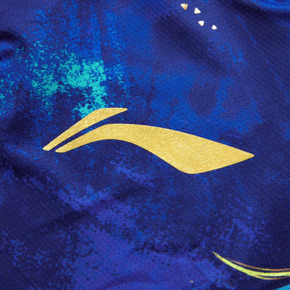 Unisex Tischtennis China Nat. Team Wettkampftrikot - blau - AAYU197-1