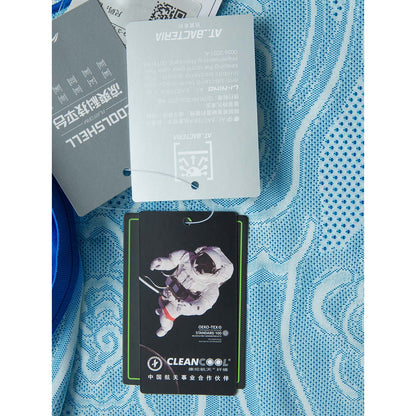 Unisex Nat. Team Wettkampftrikot "Classic Armour" - Kristall-Blau - AAYU199-3