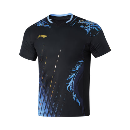 Unisex Nat. Team Wettkampftrikot "Glass Pyramid" - schwarz - AAYU201-2