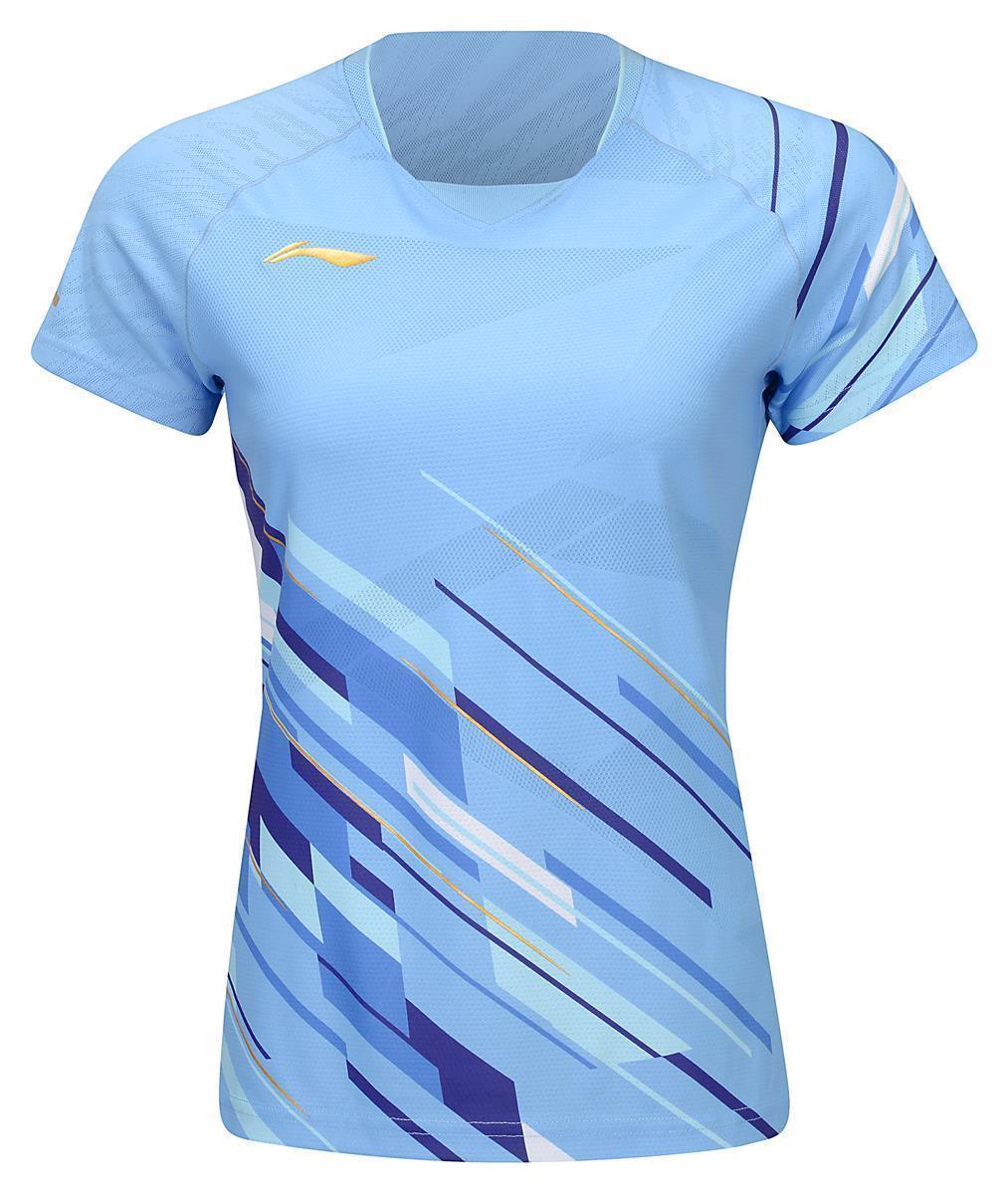 Damen Wettkampfshirt "International Teams Power" - hellblau - AAYU224-3