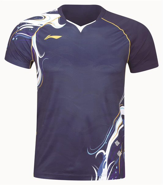 Herren Sportshirt "China Youth Team" Koi - blau - AAYU229-4