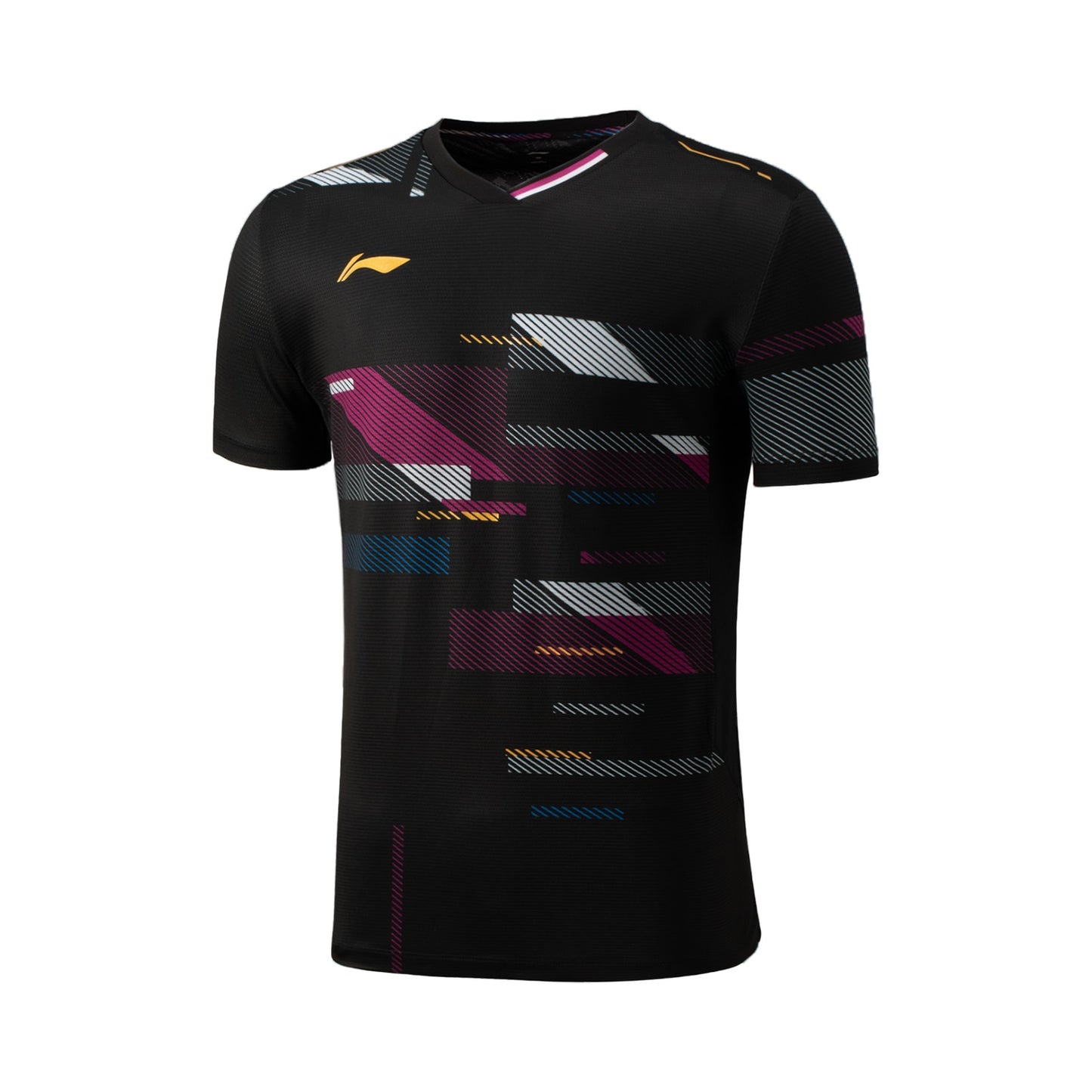 Men Sport shirt Swing "International Players"  Black - AAYV031-1