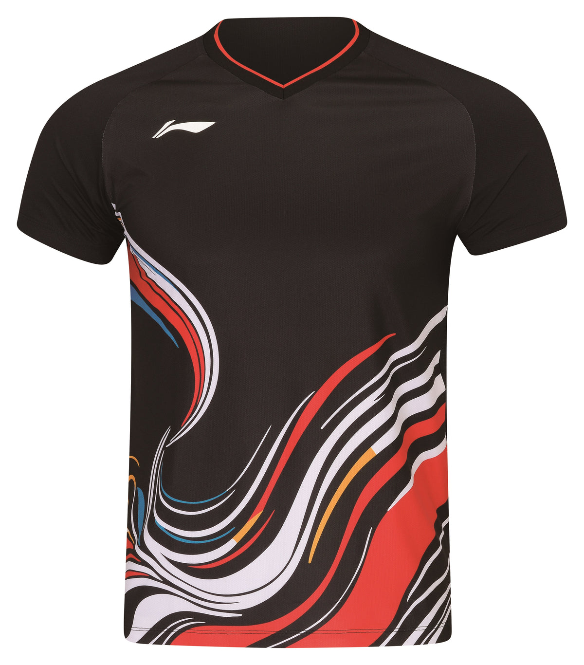 Unisex China National Shirt 'Dragon Blaze' 2026 schwarz - AAYW045-1