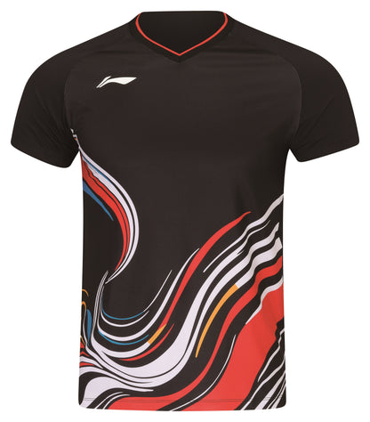 Unisex China National Shirt 'Dragon Blaze' 2026 schwarz - AAYW045-1
