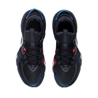 Basketballschuh WoW "Ice in my Veins" V2 "Team No sleep" schwarz - ABPS039-6