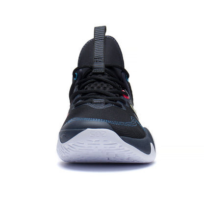 Basketballschuh WoW "Ice in my Veins" V2 "Team No sleep" schwarz - ABPS039-6