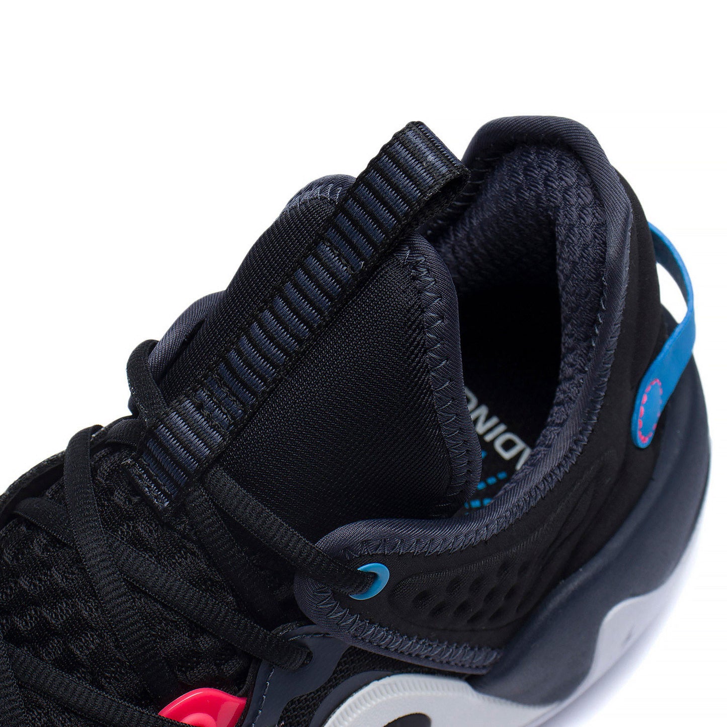 Basketballschuh WoW "Ice in my Veins" V2 "Team No sleep" schwarz - ABPS039-6