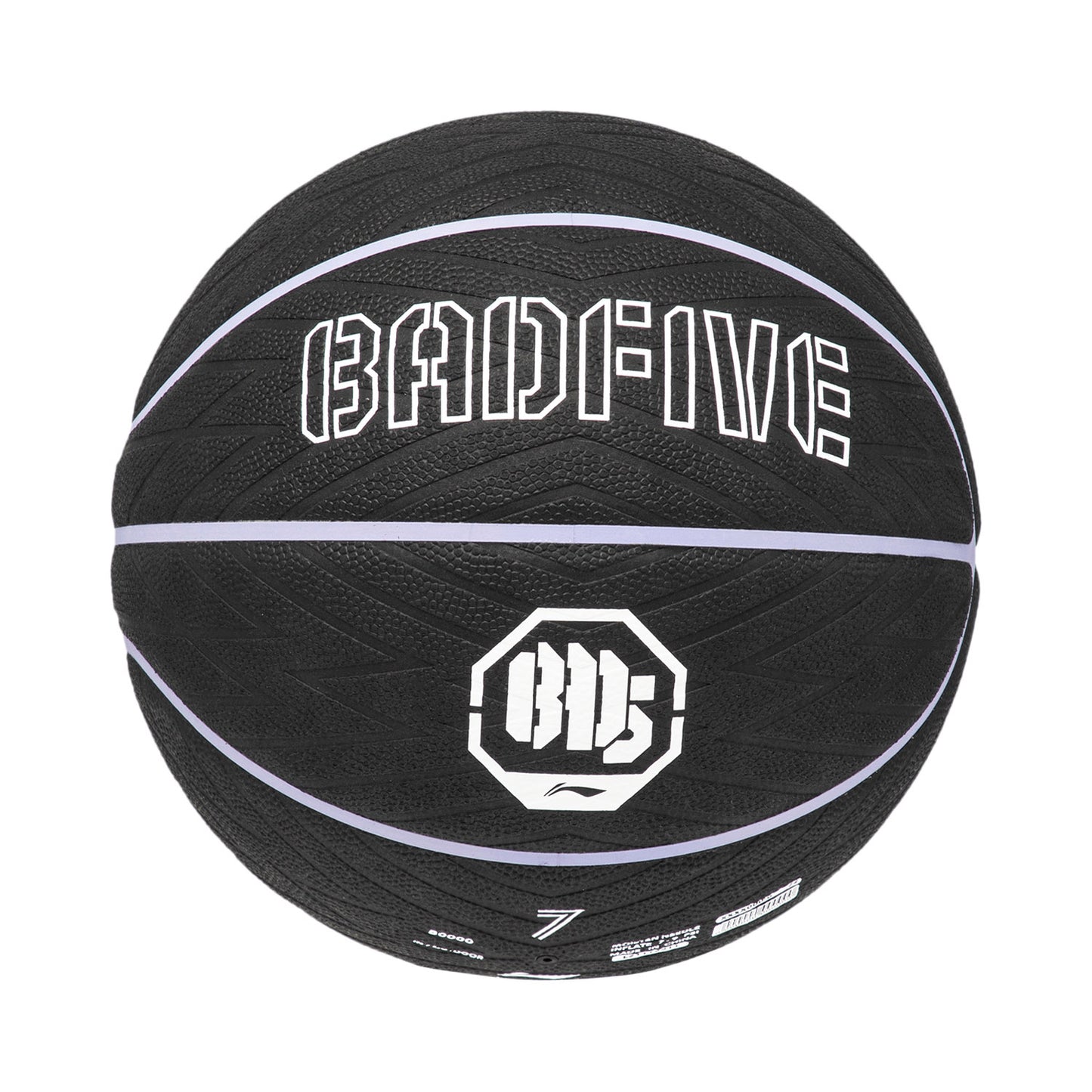 Basketball "Bad Five" BD5-Pro - black/white/lilac  - ABQT019-1