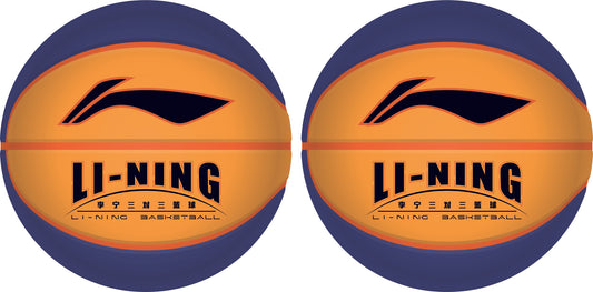 Basketball "Li-Ning 3v3" blau/gelb - ABQT035-1