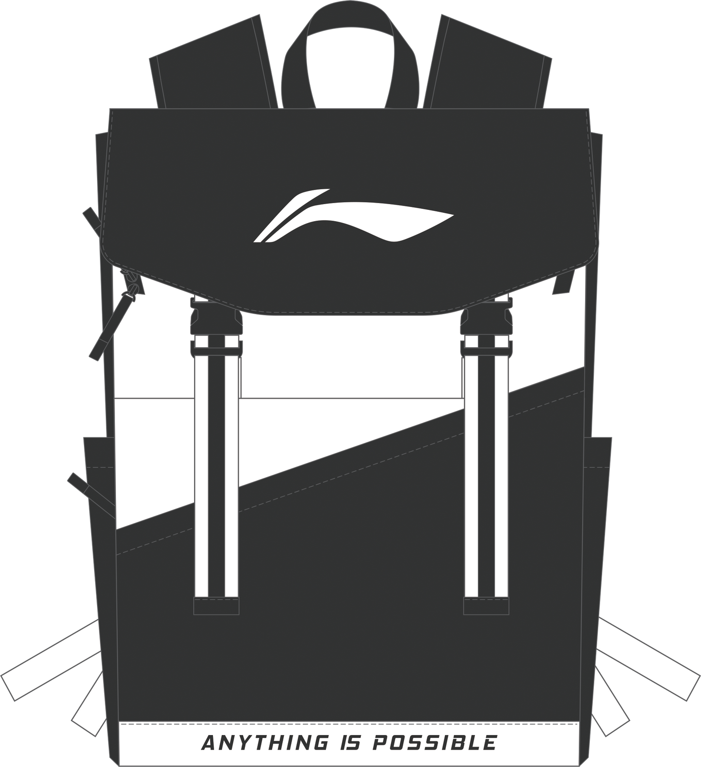 Li-Ning Rucksack Professional Design - ABSW225