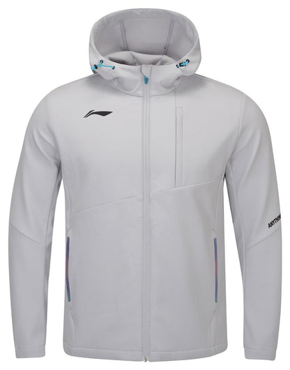 Unisex Windbreaker Strip Color - grey - AFDT659-2