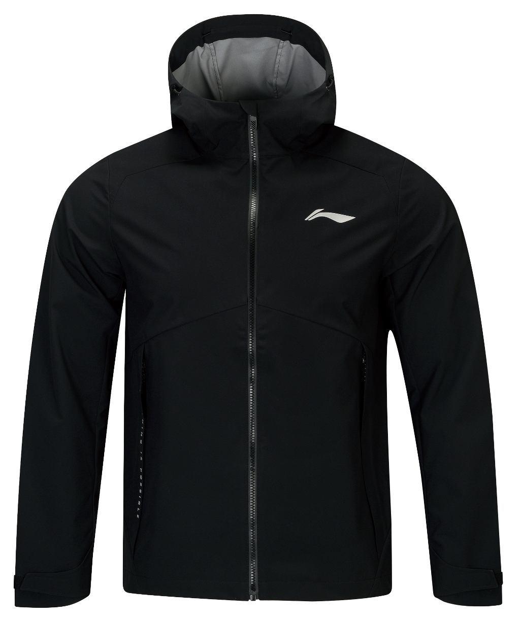 Unisex Li-Ning Windbreaker Sportjacke schwarz - AFDW327-1