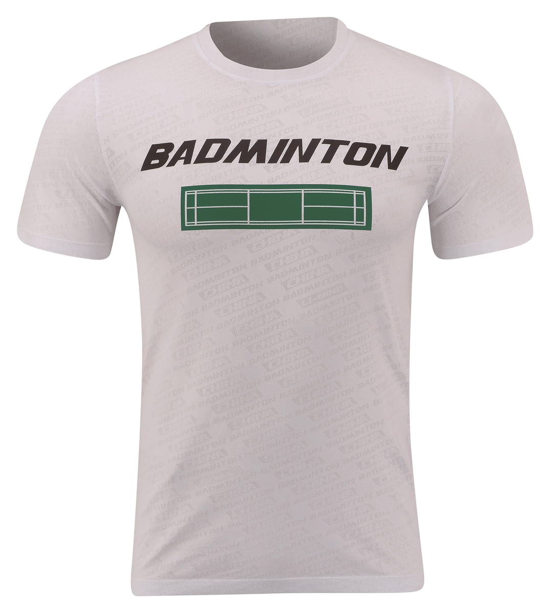 Badminton Culture Shirt Court weiß UNISEX - AHSP697-2 3XL = XXL EU
