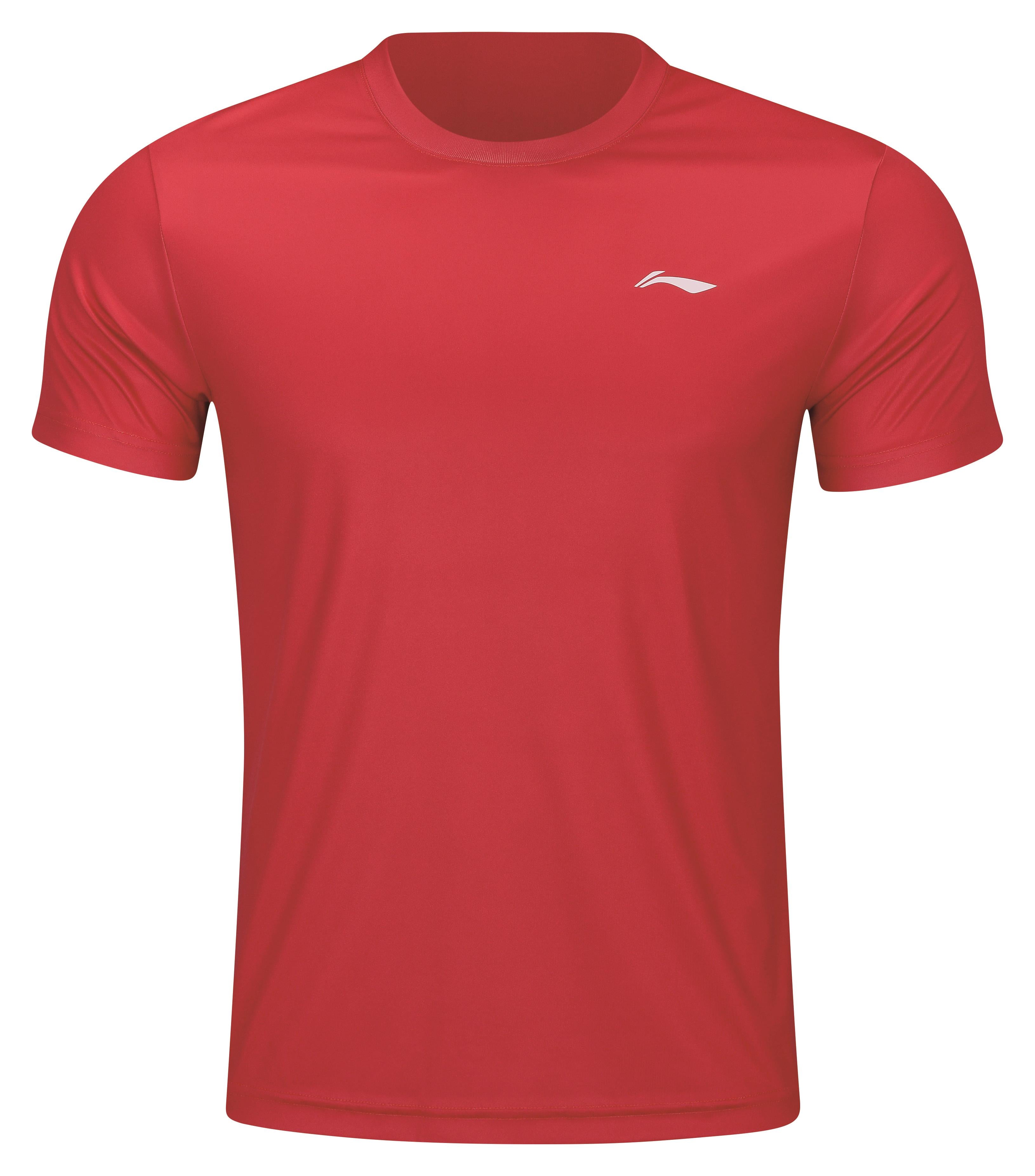 Herren Sport-Shirt Team-Line rot - AHSR791-4