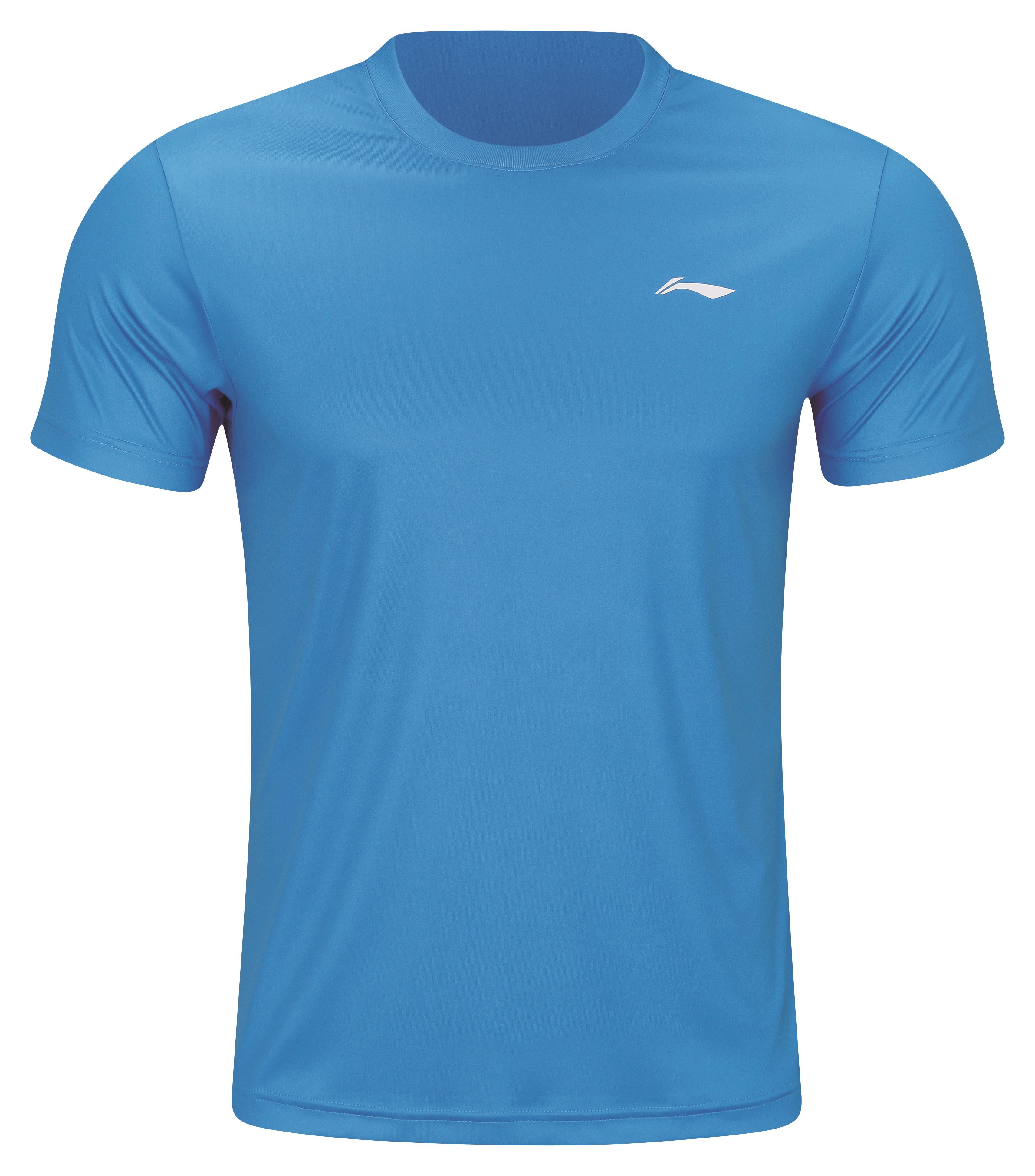 Herren Sport-Shirt Team-Line hellblau - AHSR791-7