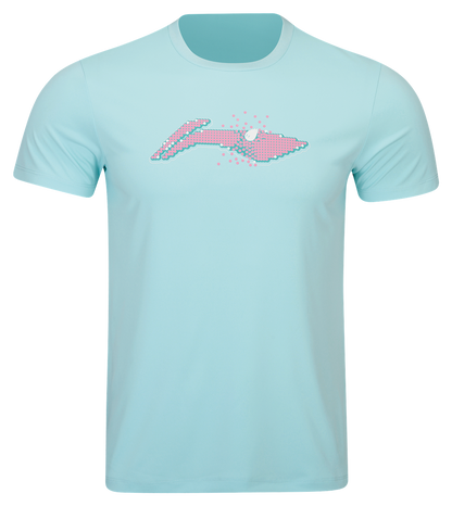 Sport ''Logo Pixel'' T-Shirt turquoise - AHSW069-2