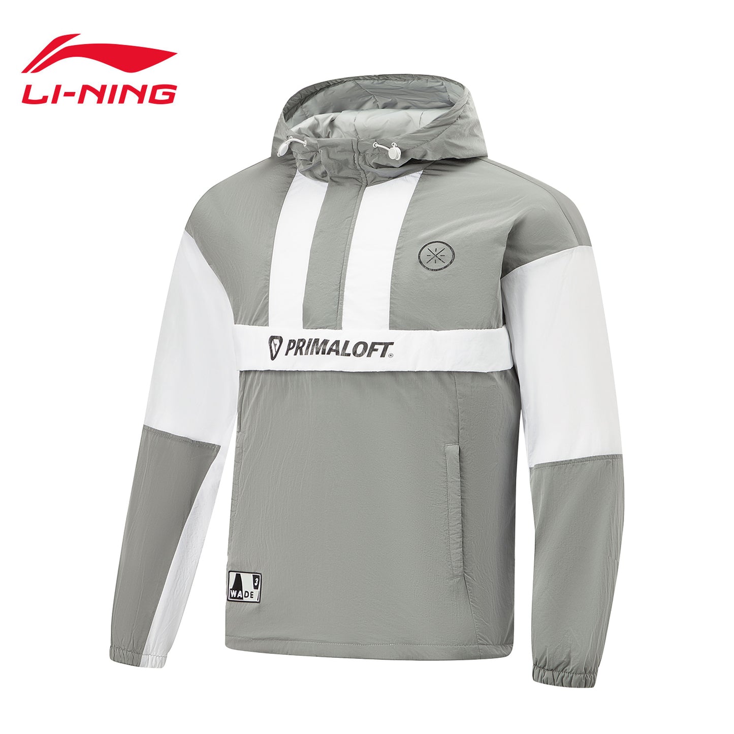 Unisex jacket with hood Wade x Primaloft - light-grey - AJMT103-2