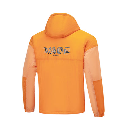 Unisex jacket with hood Wade x Primaloft - orange - AJMT103-3