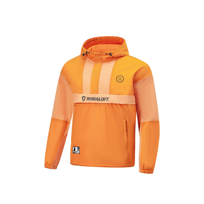 Unisex jacket with hood Wade x Primaloft - orange - AJMT103-3