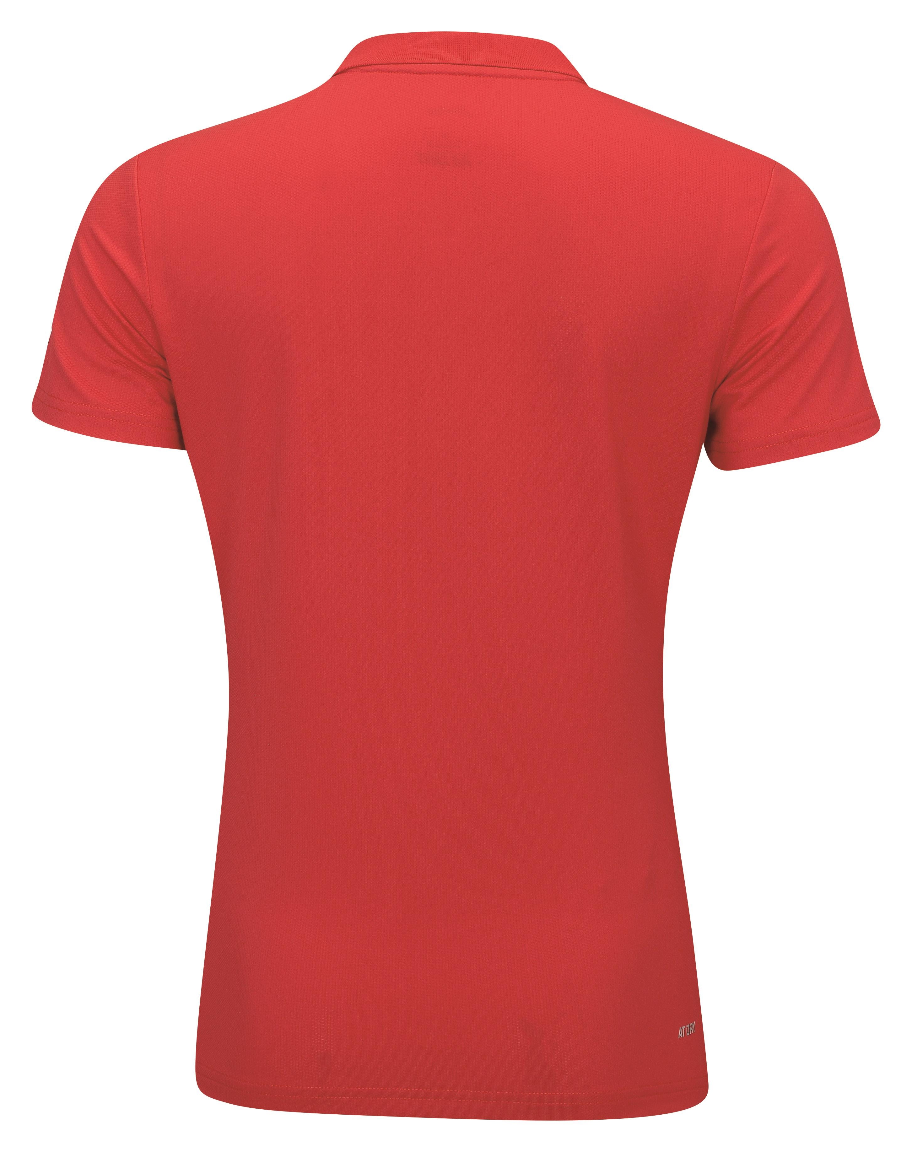 Damen Sport-Poloshirt Team-Line Rot - APLR126-2