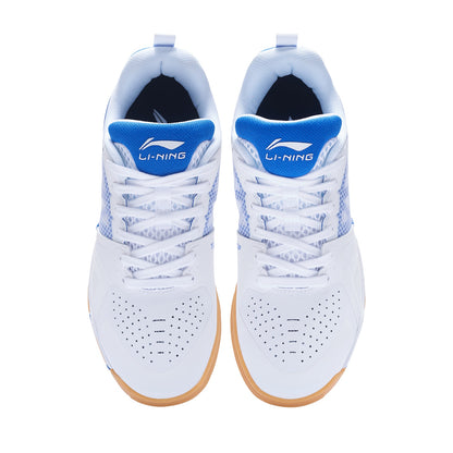 Unisex Table Tennis Shoe Hawk Eye 2.0 Pro - white/blue - APPT009-1