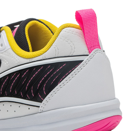 Tischtennis Schuh Hawk Eye 3.0  - weiß/gelb/pink - APPV003-2