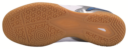 Herren Tischtennis Trainingsschuh Hawk Eye - weiß/blau - APTP003-1