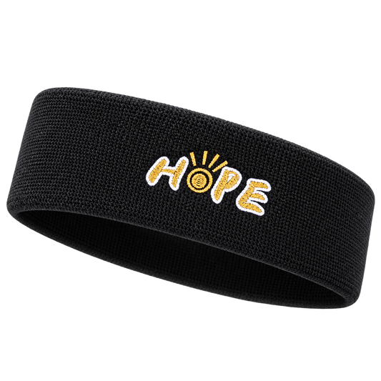 Wang Chuqin 'Hope' Stirnband - schwarz - AQAU043-1