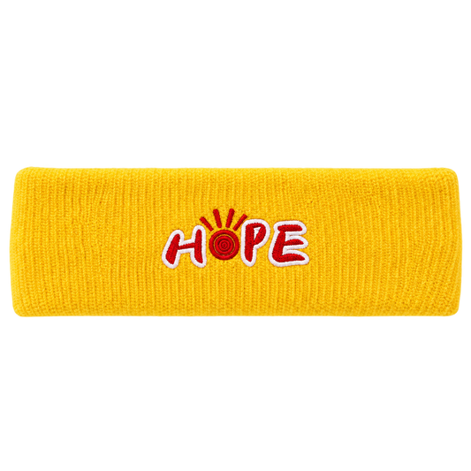 Wang Chuqin 'Hope' Stirnband - gelb - AQAU043-3
