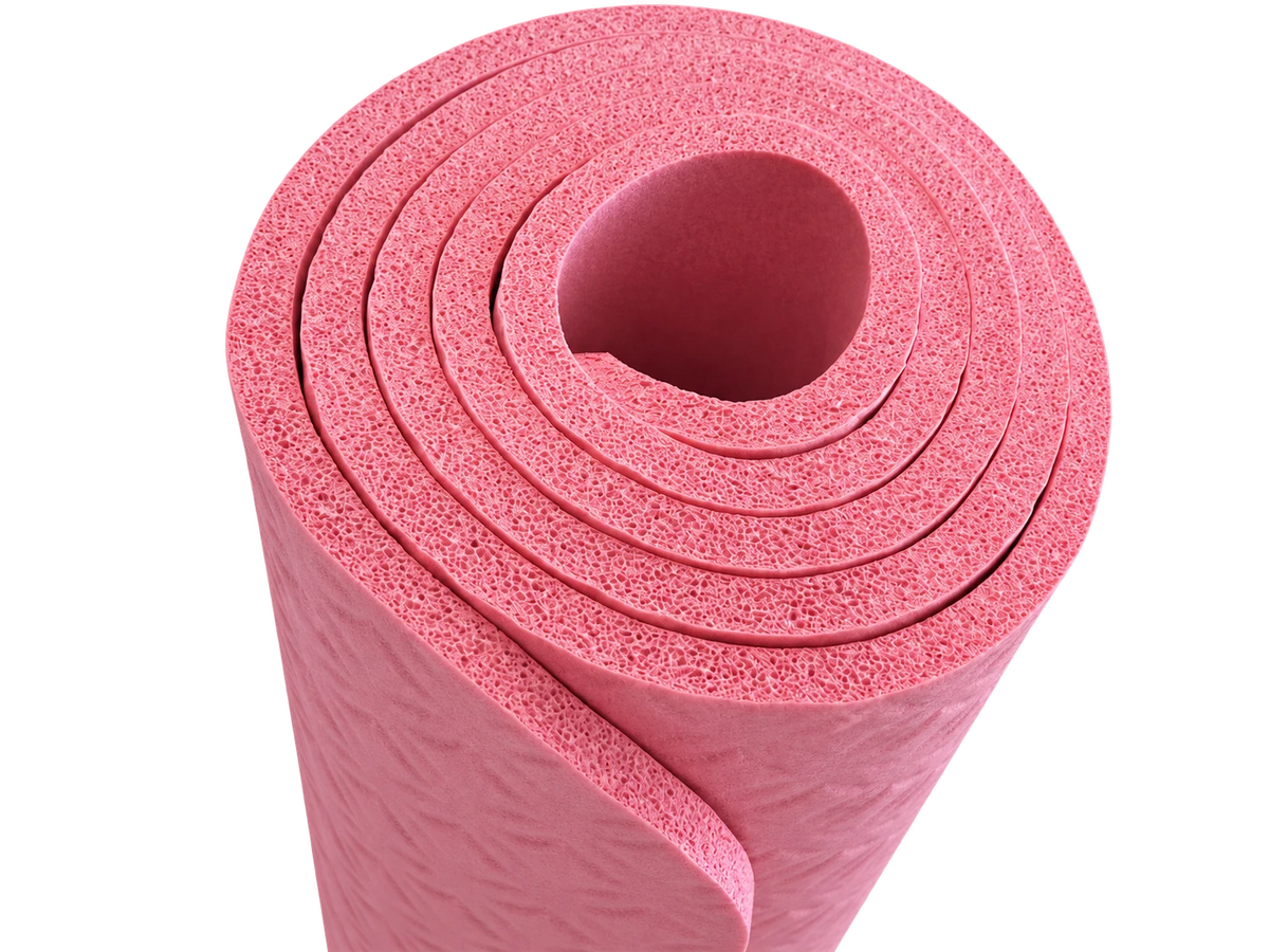 Yoga- und Gymnastikmatte pink 185*80*1cm AQDE028-2