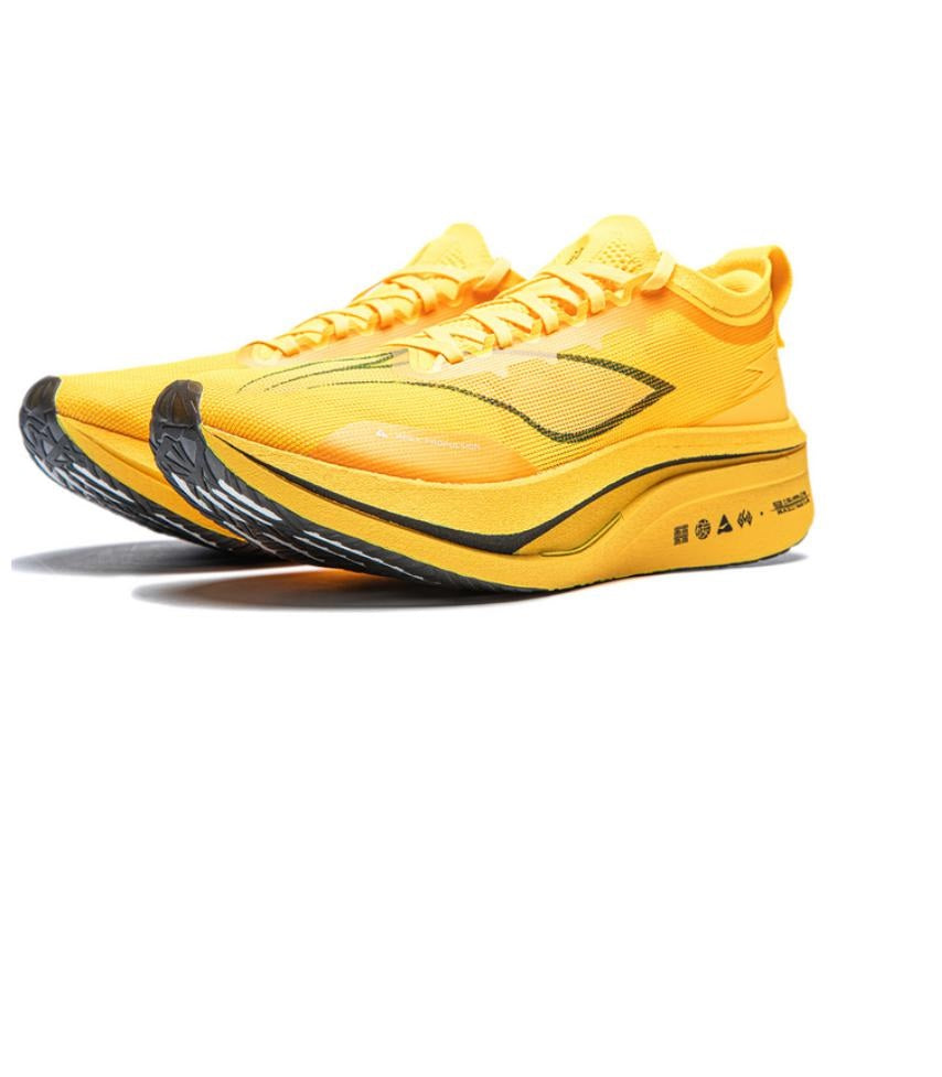 Unisex Wettkampf Laufschuh Feidian 4 Elite - neon-gelb - ARMU007-20