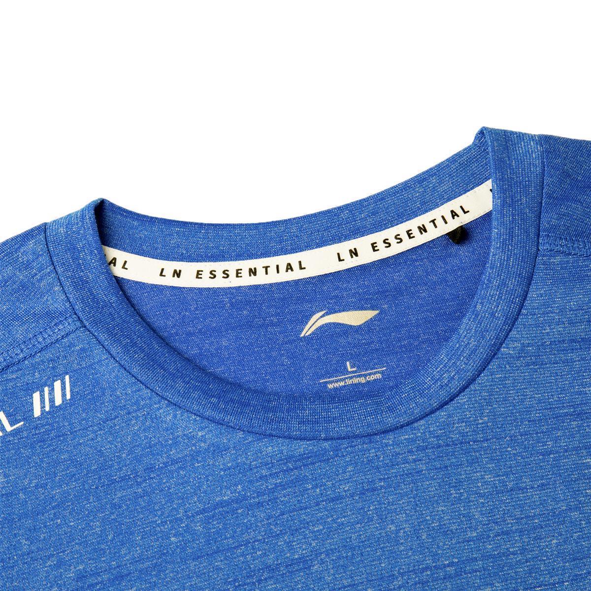 Herren Sportshirt blau-meliert - ATSQ201-3