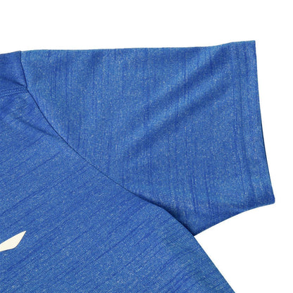 Herren Sportshirt blau-meliert - ATSQ201-3