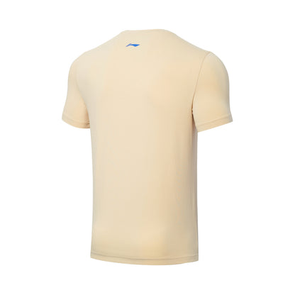 Men Table-Tennis Shirt "Vinyl" beige - ATST027-2