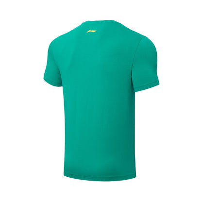 Men Table-Tennis Shirt "Vinyl" green - ATST027-4