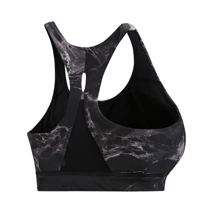 Sports Bra Marble Black - AUBN056-4