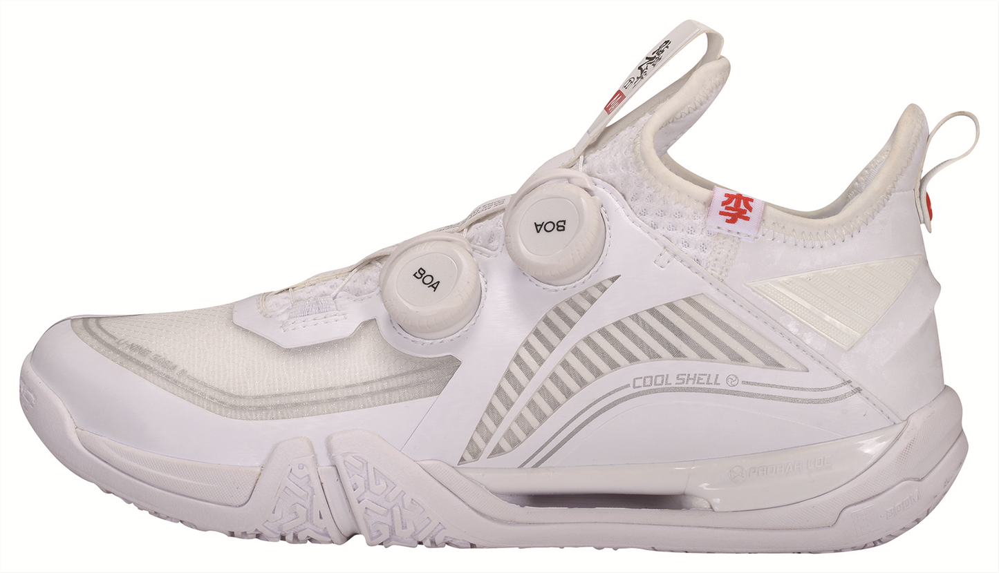 Unisex Badmintonschuh Saga 2 BOA Max - weiß - AYAT001-1
