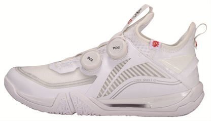 Unisex Badmintonschuh Saga 2 BOA Max - weiß - AYAT001-1