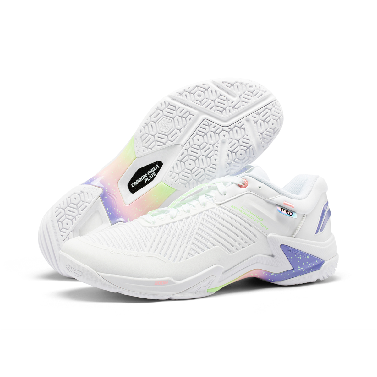 Unisex Badminton-Shoe Donner Pro - white - AYAT009-1