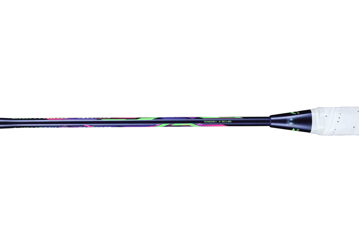 Badmintonschläger Lightning 3000 unbespannt Grün-Violett - AYPQ136-1