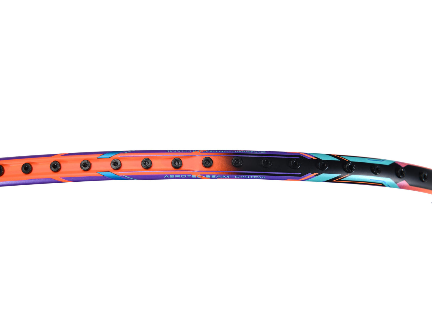 Badmintonschläger Lightning 3000 unbespannt Orange-Schwarz - AYPQ142-1