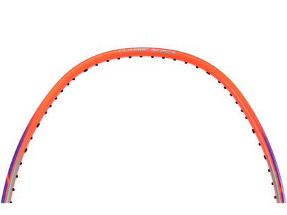 Badmintonschläger Lightning 3000 unbespannt Orange-Schwarz - AYPQ142-1