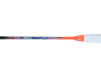Badmintonschläger Lightning 3000 unbespannt Orange-Schwarz - AYPQ142-1