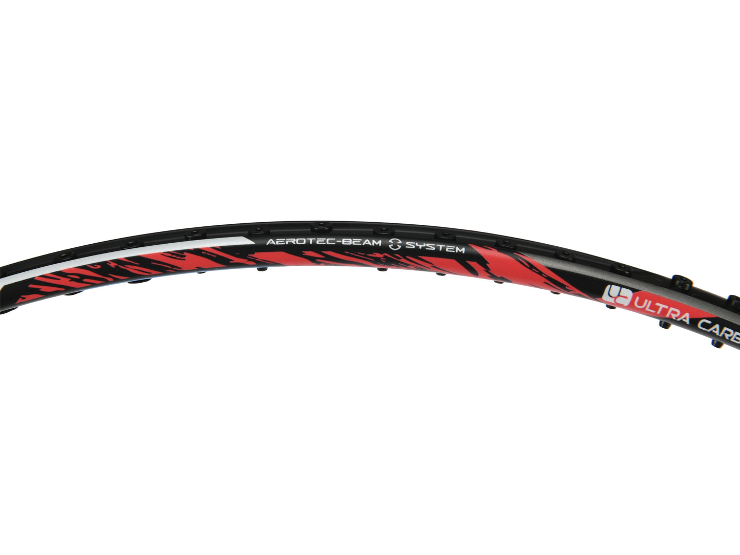 Badmintonschläger Lightning 2000 unbespannt Rot-Schwarz - AYPR010-1