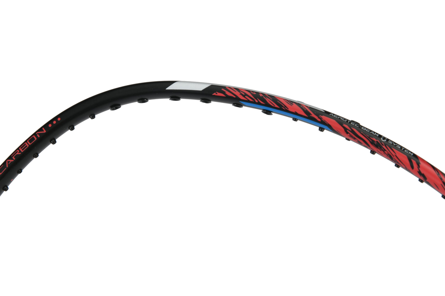 Badmintonschläger Lightning 2000 unbespannt Rot-Schwarz - AYPR010-1